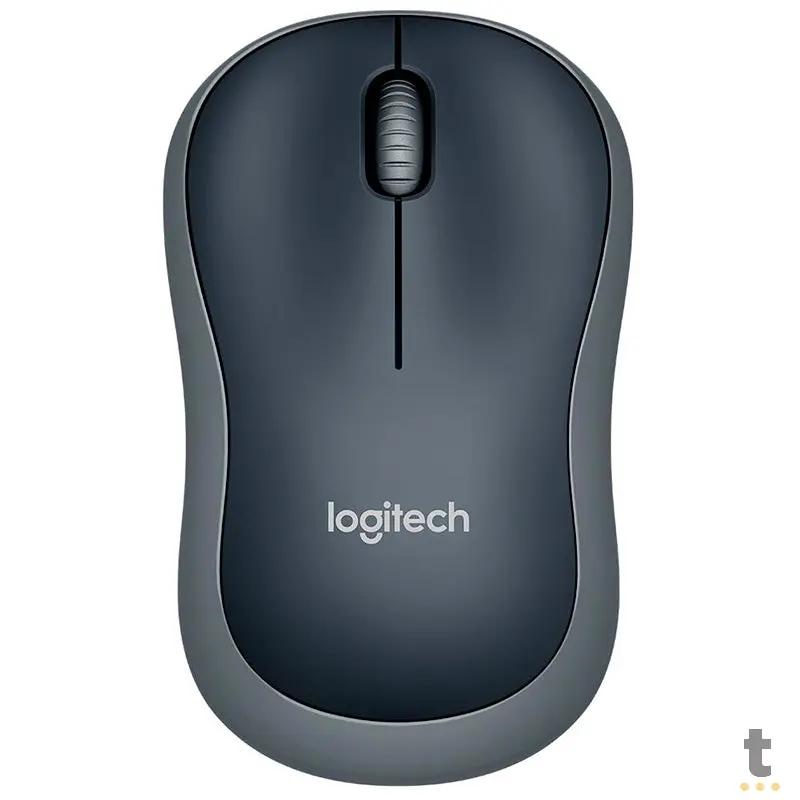 Mouse Sem Fio Logitech M185 Preto 910-002225 Truedata