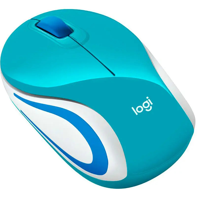 Mouse Sem Fio Logitech M187 Azul 910-005360 Truedata