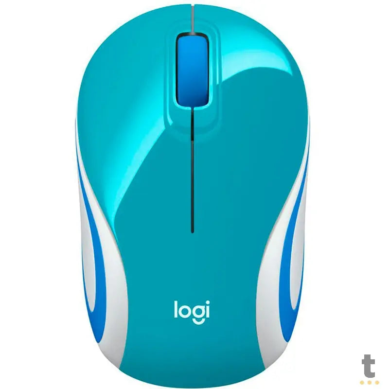 Mouse Sem Fio Logitech M187 Azul 910-005360 Truedata