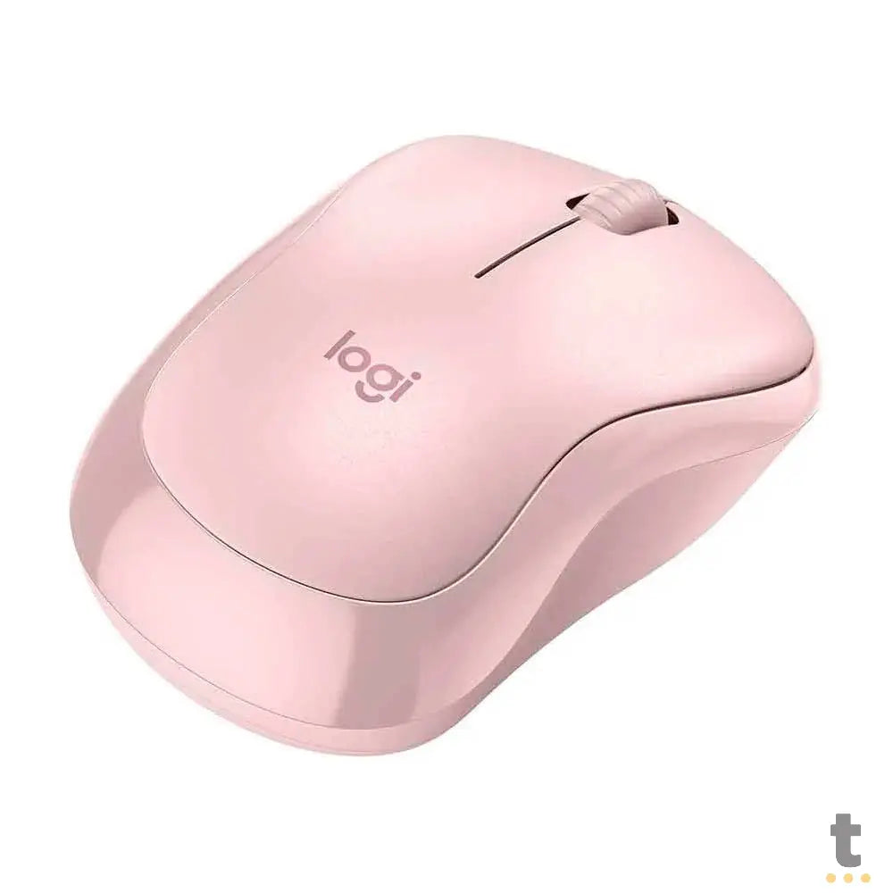 Mouse Sem Fio Logitech M240 Bluetooth Silent Rosa - 910-007117 Truedata