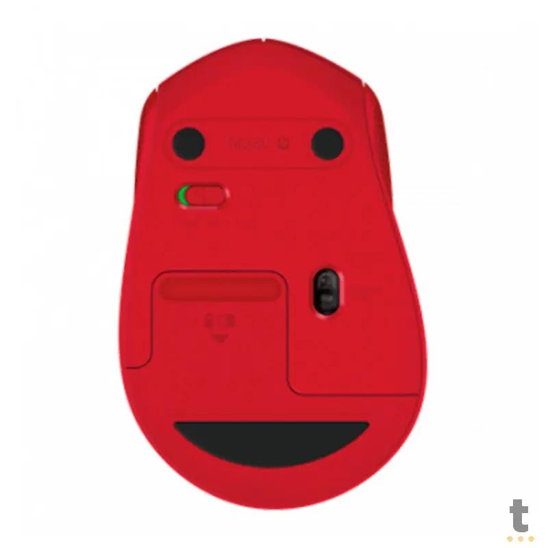 Mouse Sem Fio Logitech M280 Vermelho 910-004286 Truedata