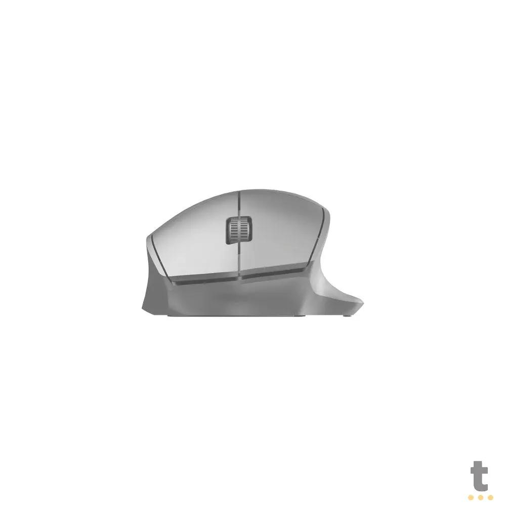 Mouse Sem Fio Multi Device (Wireless / Bluetooth) PCYes Dash Silent Click 1500Dpi Cinza - PMDWMDSCG Truedata