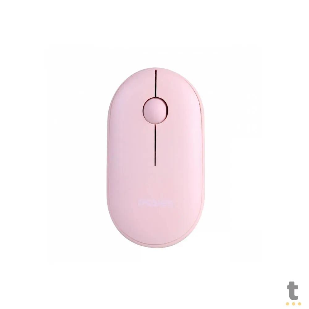 Mouse Sem Fio PCYes College Silent Click 1600Dpi Rosa - PMCWMDSCP Truedata