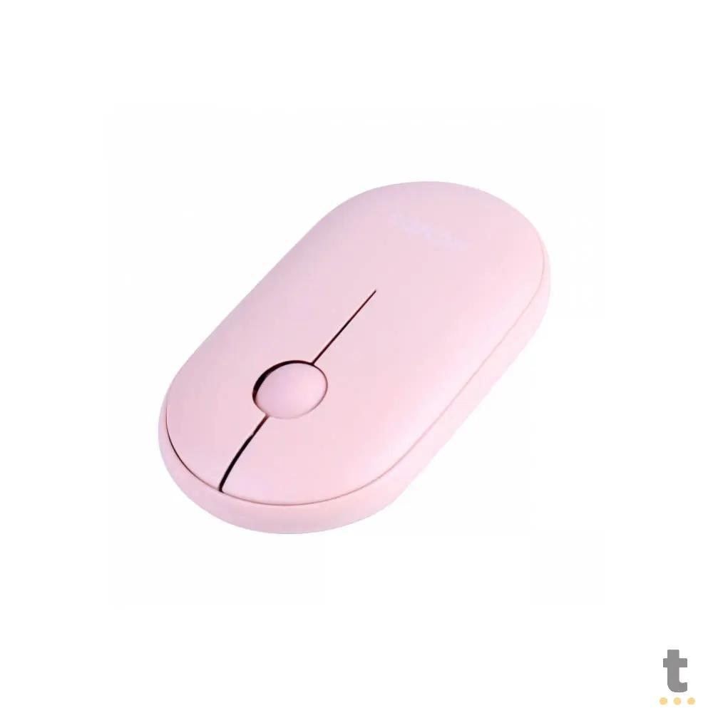 Mouse Sem Fio PCYes College Silent Click 1600Dpi Rosa - PMCWMDSCP Truedata