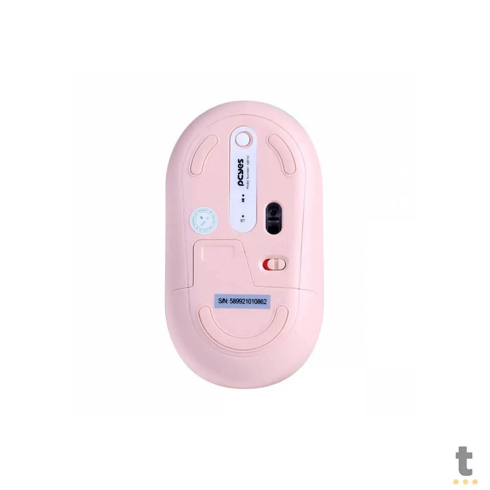 Mouse Sem Fio PCYes College Silent Click 1600Dpi Rosa - PMCWMDSCP Truedata