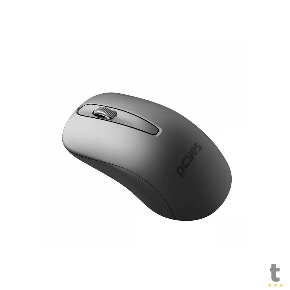 Mouse Sem Fio PCYes Comfort 1200Dpi Wireless Preto - PMOC12W Truedata