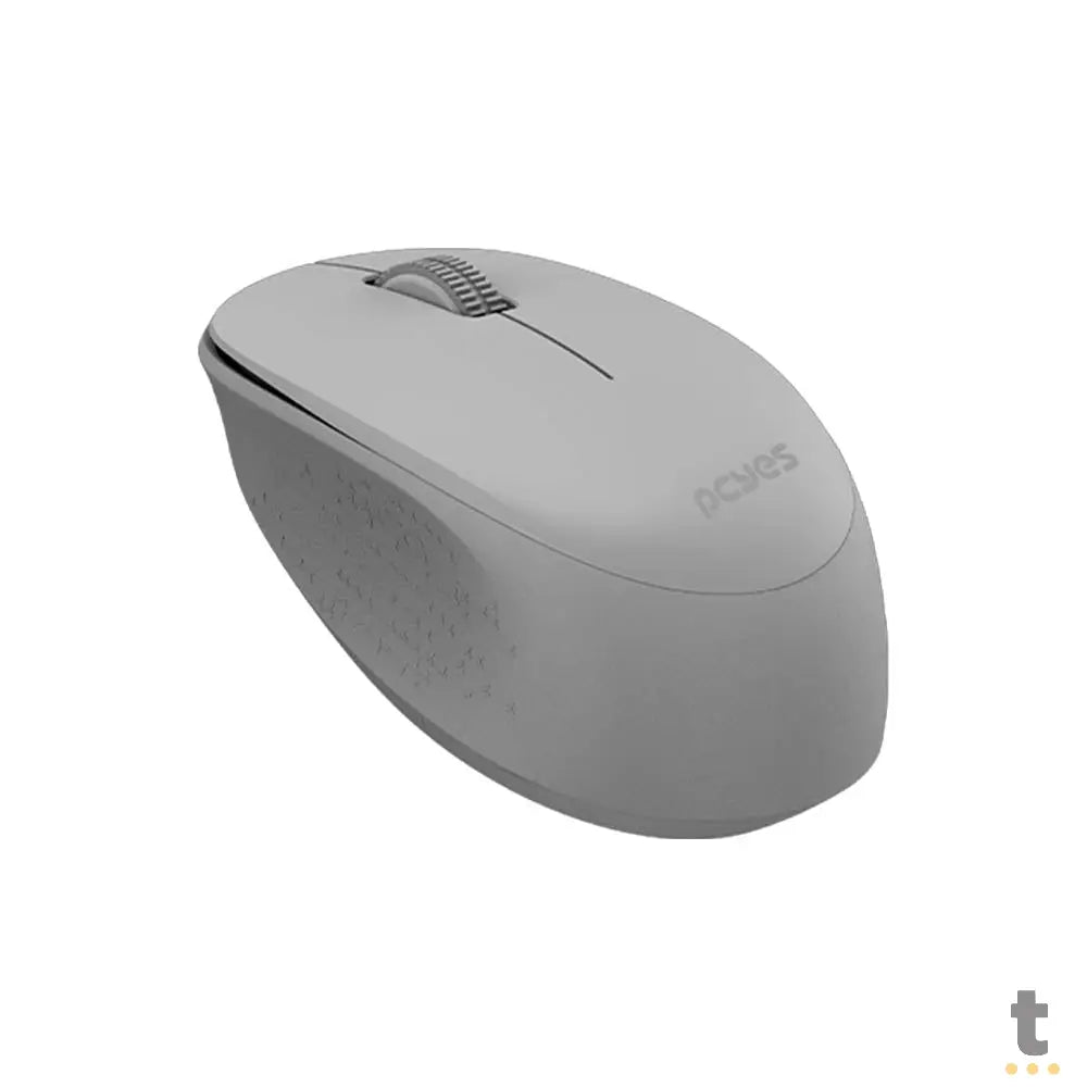 Mouse Sem Fio PCYes Mover Silent Click 1600 Dpi - Cinza Truedata