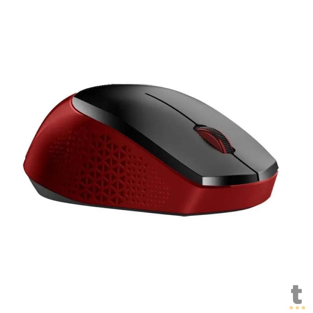 Mouse Sem Fio Silent Genius NX-8000s 1200Dpi Vermelho - 31030025404 Truedata
