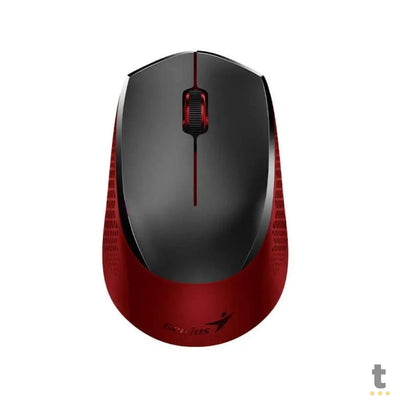 Mouse Sem Fio Silent Genius NX-8000s 1200Dpi Vermelho - 31030025404