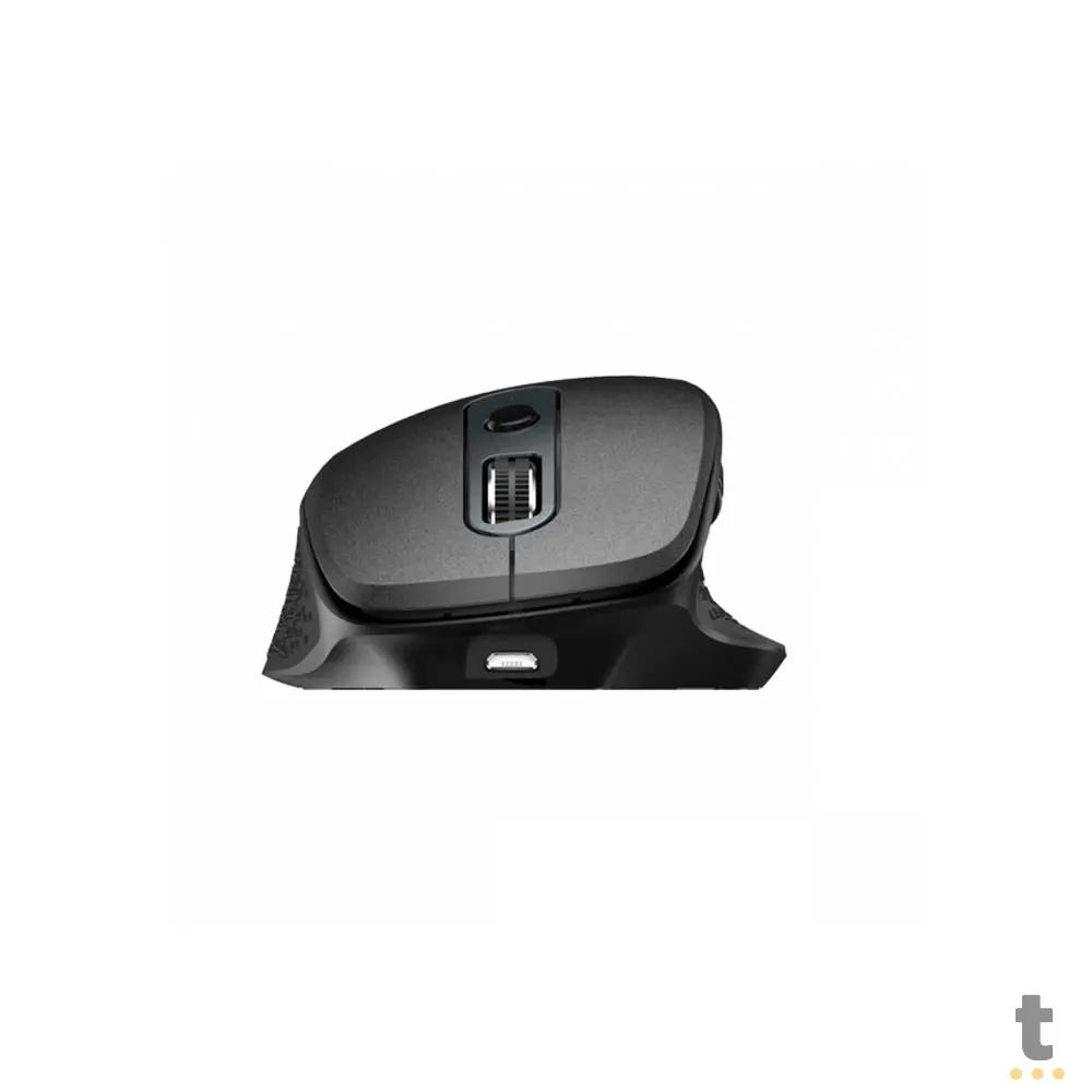 Mouse Sem Fio Wireless / Bluetooth Recarregável PCYes EX100 Silent Click 3200Dpi Preto - PMEWMDSCB Truedata