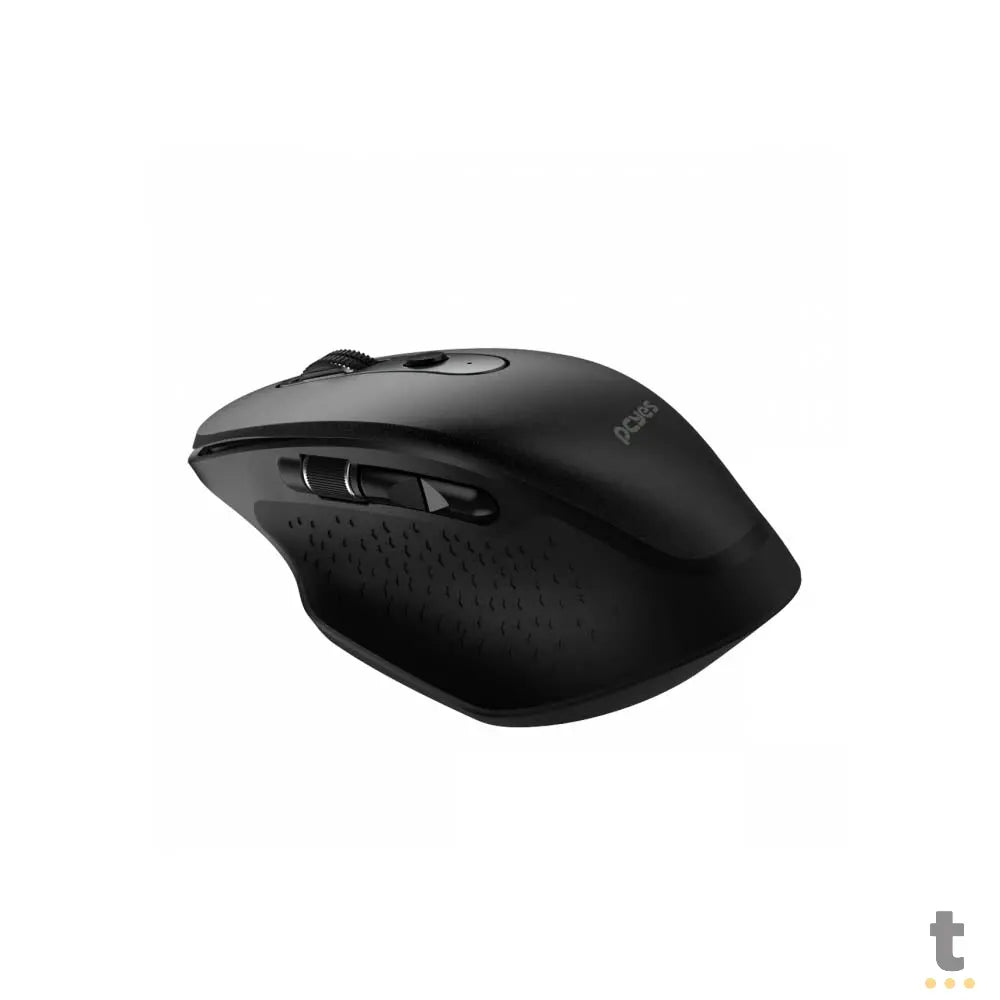 Mouse Sem Fio Wireless / Bluetooth Recarregável PCYes EX100 Silent Click 3200Dpi Preto - PMEWMDSCB Truedata