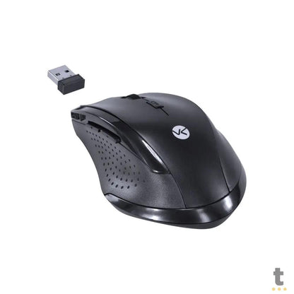 Mouse Sem Fio Wireless Ergo Vinik Preto 2.4Ghz 1200dpi Usb - DM110 Truedata