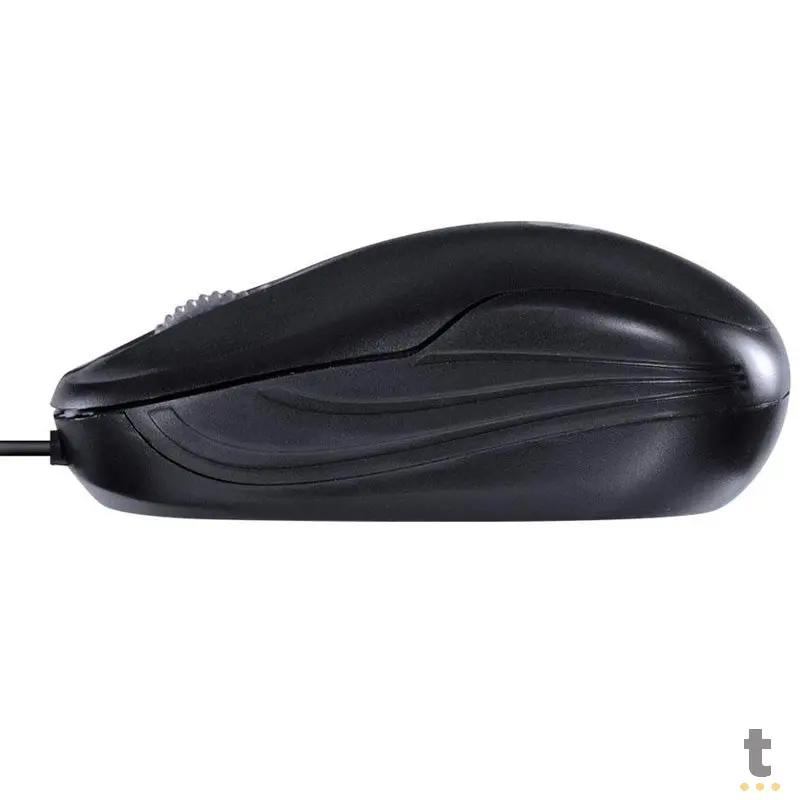 Mouse USB Dynamic Color 1200DPI 1.8m Preto Vinik - DM130 Truedata