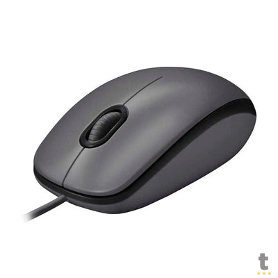 Mouse Usb Logitech M100 Cinza 910-001601