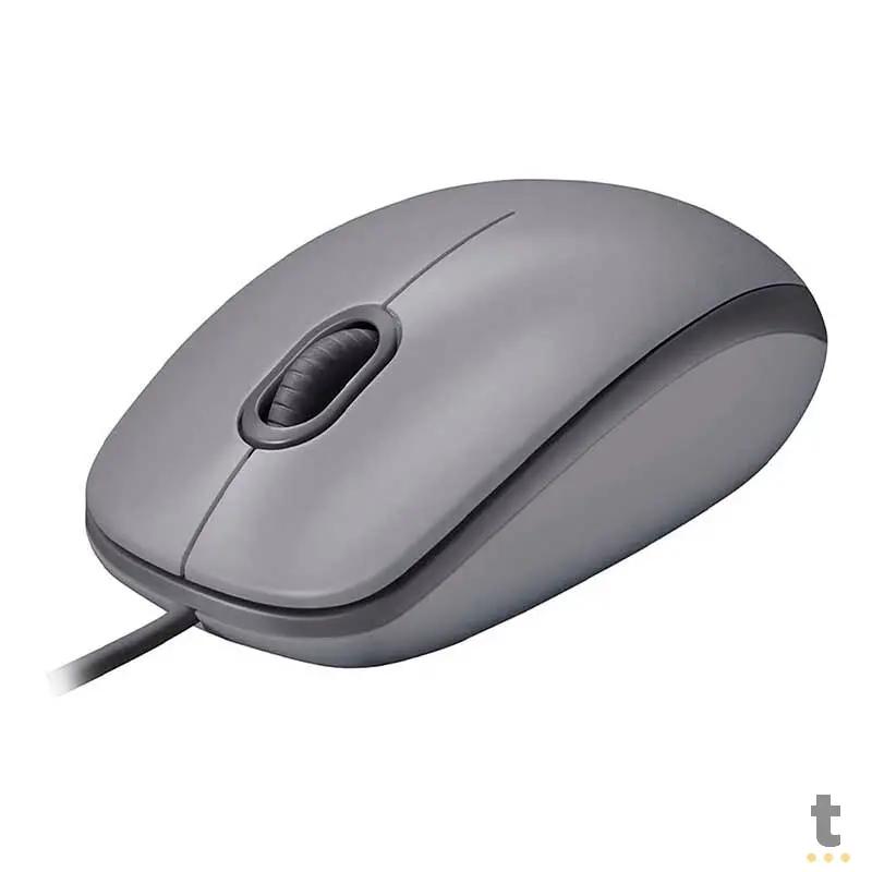 Mouse Usb Logitech M110 Silencioso Cinza - 910-005494 Truedata