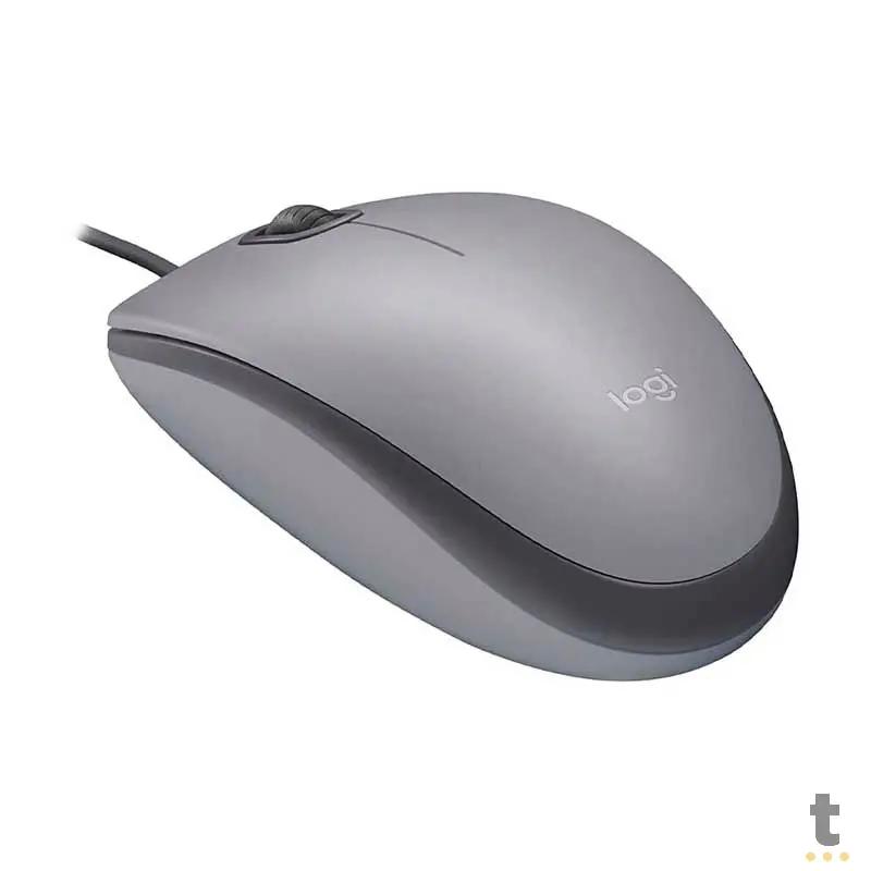 Mouse Usb Logitech M110 Silencioso Cinza - 910-005494 Truedata