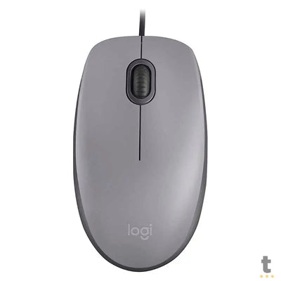 Mouse Usb Logitech M110 Silencioso Cinza - 910-005494