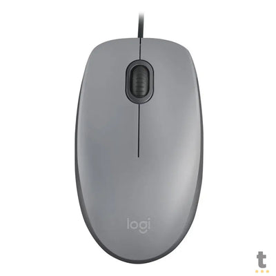 Mouse Usb Logitech M110 Silent Cinza - 910-006757