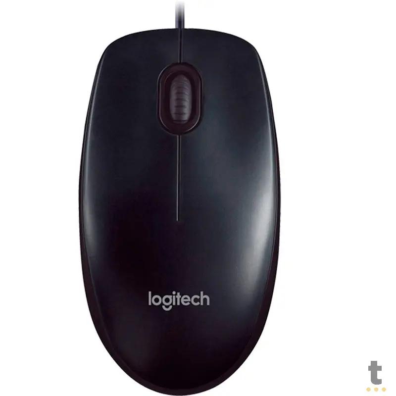 Mouse Usb Logitech M90 Preto Piano 910-004053 Truedata