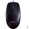 Mouse Usb Logitech M90 Preto Piano 910-004053 Truedata