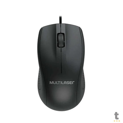 Mouse Usb Multilaser 1200DPI Preto - MO308 Truedata