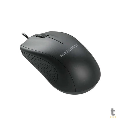 Mouse Usb Multilaser 1200DPI Preto - MO308 Truedata