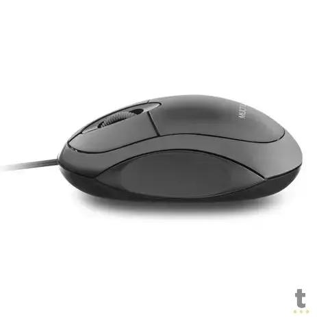 Mouse Usb Multilaser Classic Full Black - Mo300 Truedata