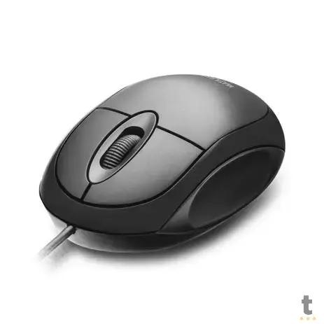 Mouse Usb Multilaser Classic Full Black - Mo300 Truedata