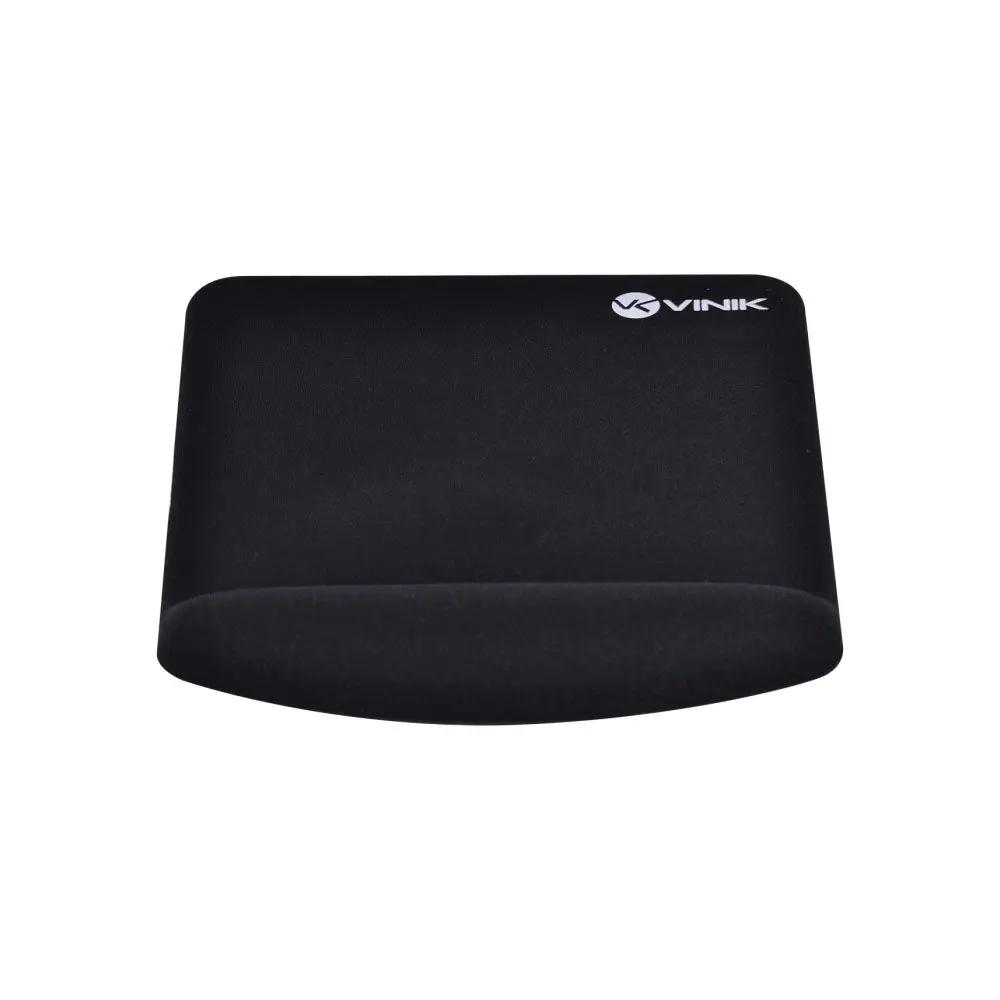 Mousepad Com Apoio De Pulso Quadrado Em Gel Vinik Preto - MPG-02P Truedata
