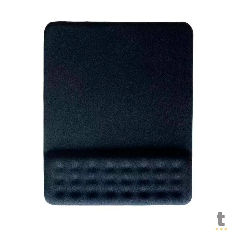 Mousepad Com Apoio em Gel Dot Quadrado Multilaser Preto - AC365 Truedata
