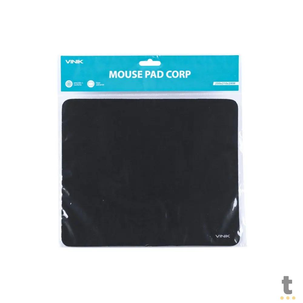 Mousepad Corp Vinik 250x210x2mm Preto - 111371 Truedata