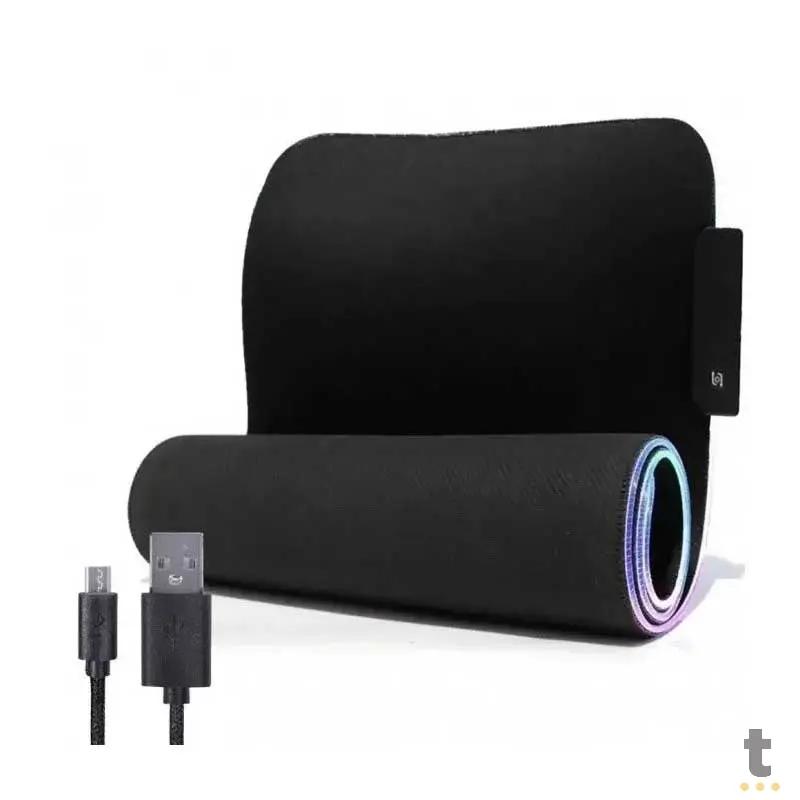 Mousepad Gamer Exbom Rgb 350x250mm - MP-LED2535 Truedata