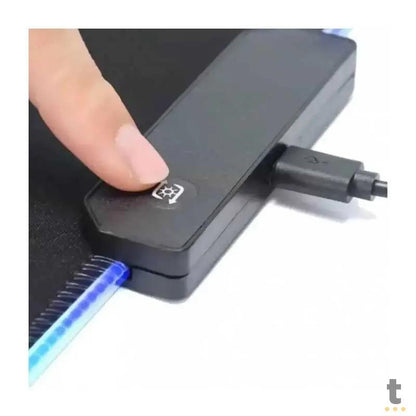 Mousepad Gamer Exbom Rgb 350x250mm - MP-LED2535 Truedata