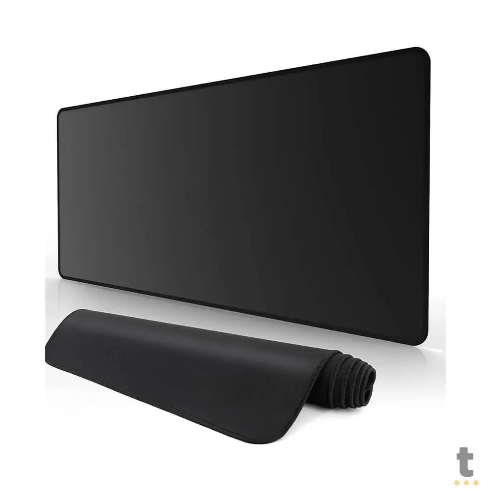 Mousepad Gamer Extra Grande Knup 80x40cm C/ Borda Reforçada Preto - Kp-S09 Truedata