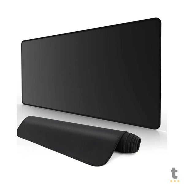 Mousepad Gamer Extra Grande Knup 80x40cm C/ Borda Reforçada Preto - Kp-S09