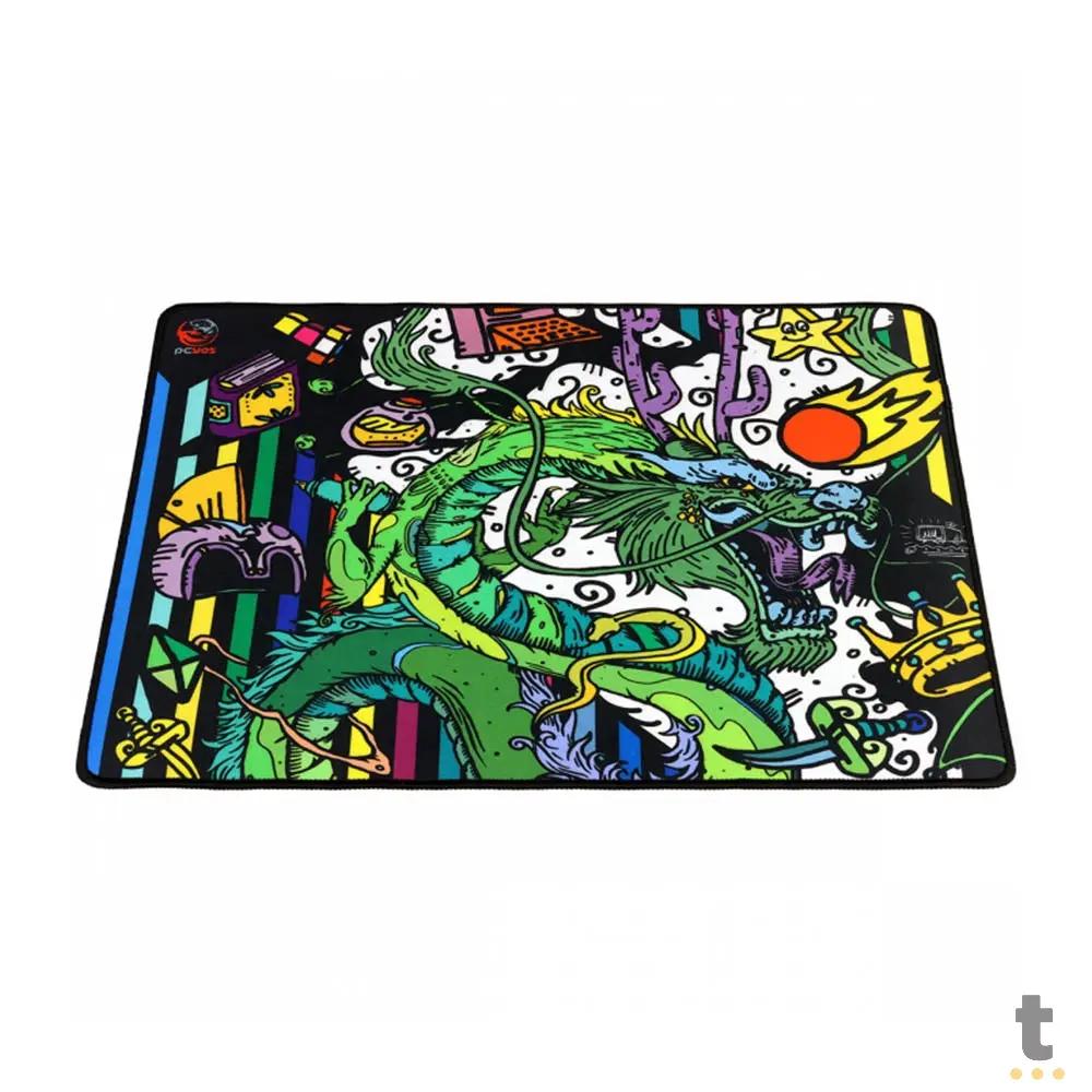 Mousepad Gamer PCYes Ancient Dragon Medium Estilo Speed 500X400MM - PMA50X40 Truedata