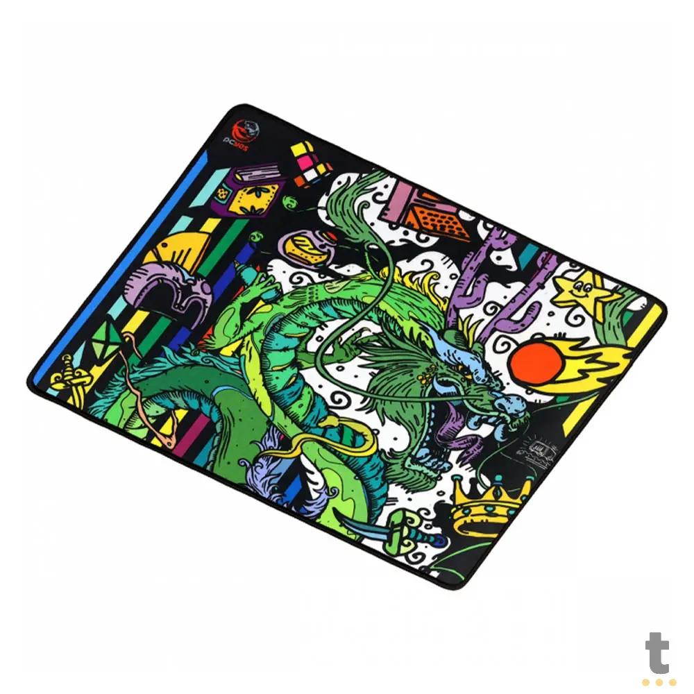 Mousepad Gamer PCYes Ancient Dragon Medium Estilo Speed 500X400MM - PMA50X40 Truedata