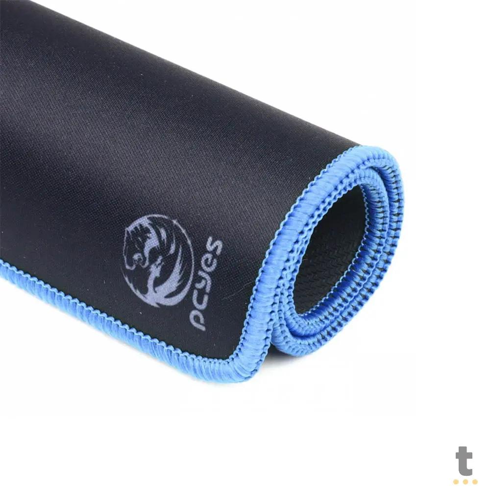 Mousepad Gamer PCYes Blue Standard Estilo Speed 360X300MM - PMC36X30BE Truedata