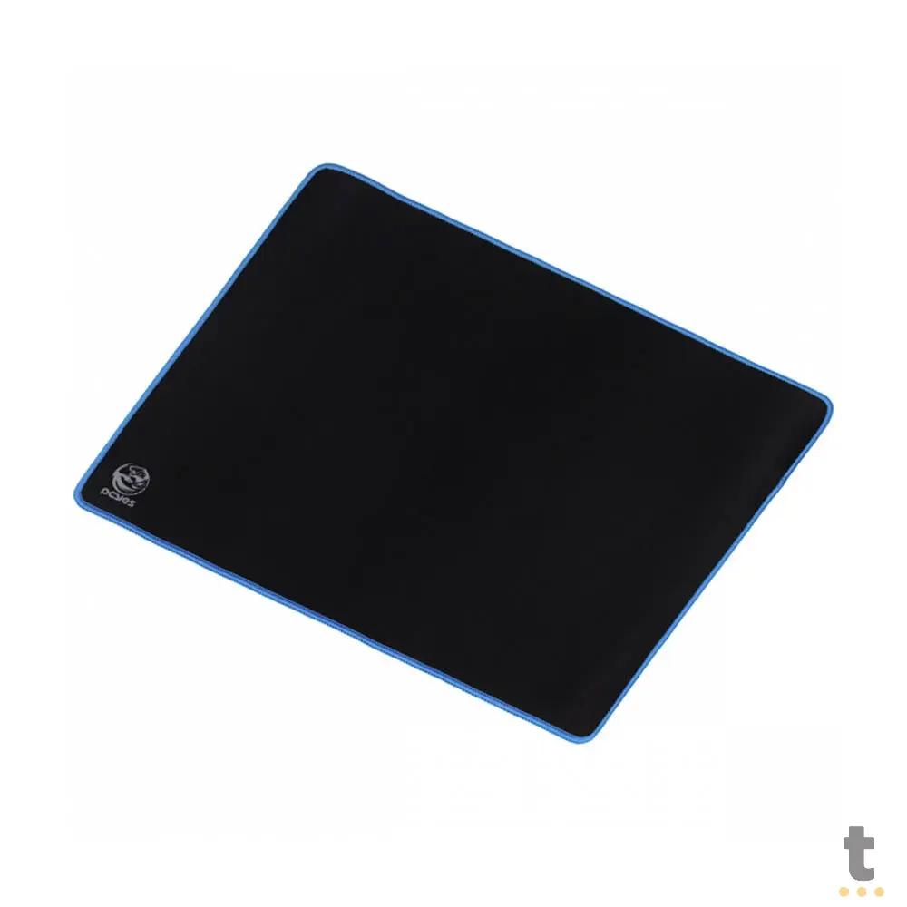 Mousepad Gamer PCYes Blue Standard Estilo Speed 360X300MM - PMC36X30BE Truedata