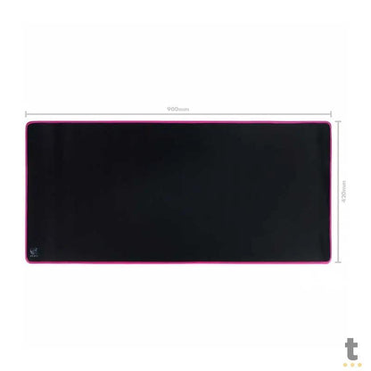 Mousepad Gamer PCYes Colors Blue Extended Estilo Speed Azul 900X420MM - PMC90X42BE Truedata