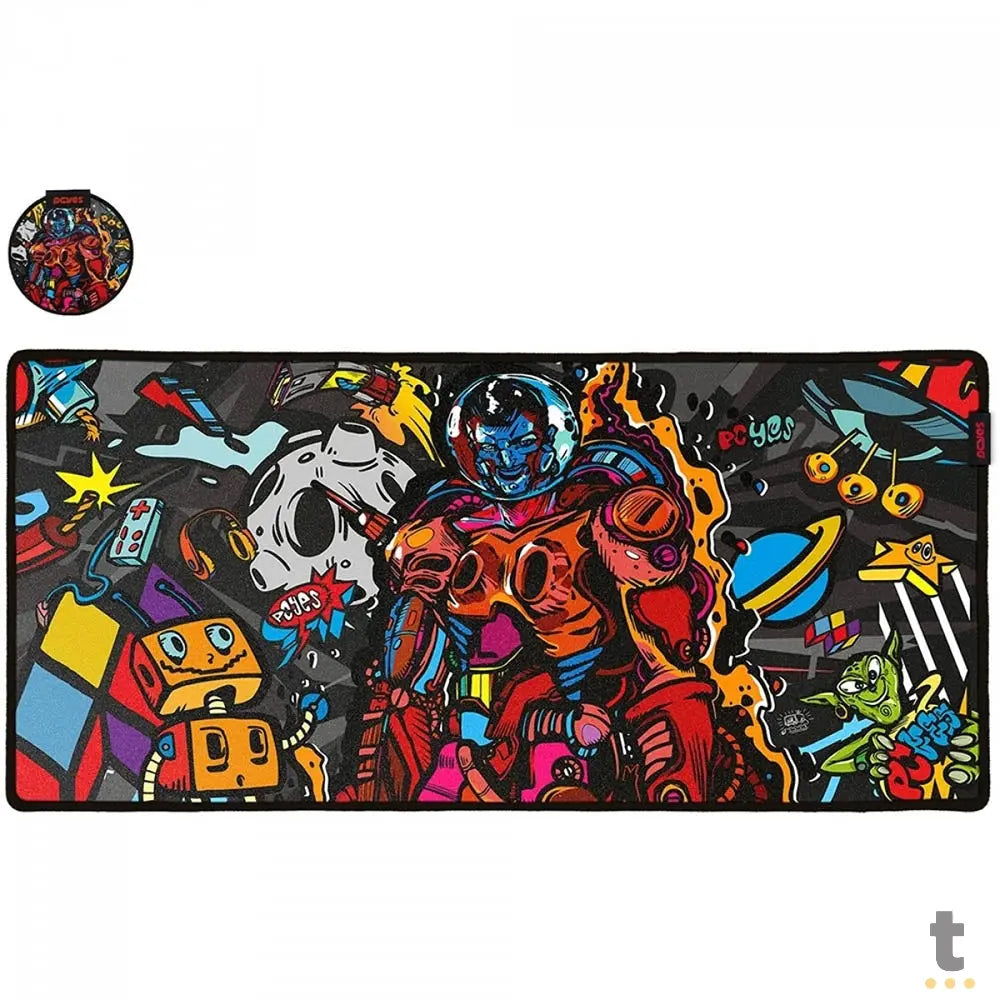 Mousepad Gamer PCYes Dr Kepler Extended Estilo Speed 900X420MM - Drk90X42 Truedata