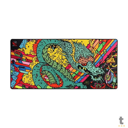 Mousepad Gamer PCYes Dragon Extended Estilo Speed 900X420MM - PMD90X42 Truedata