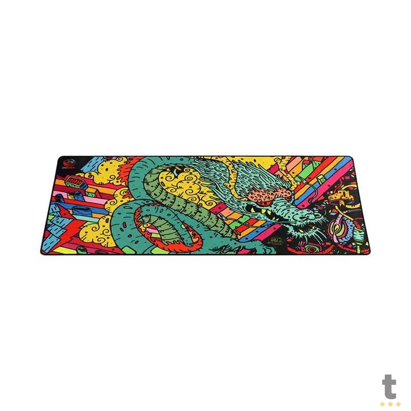 Mousepad Gamer PCYes Dragon Extended Estilo Speed 900X420MM - PMD90X42 Truedata