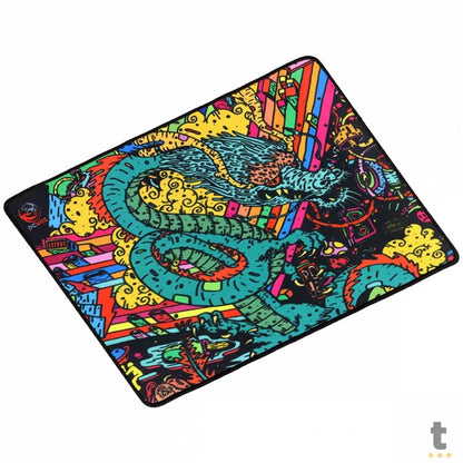 Mousepad Gamer PCYes Dragon Medium Estilo Speed 500X400MM - PMD50X40 Truedata