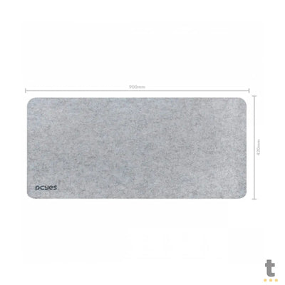 Mousepad Gamer PCYes Exclusive Pro Gray 900X420MM - PMPEXPPG