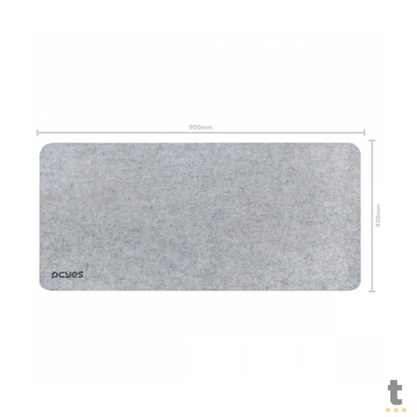 Mousepad Gamer PCYes Exclusive Pro Gray 900X420MM - PMPEXPPG