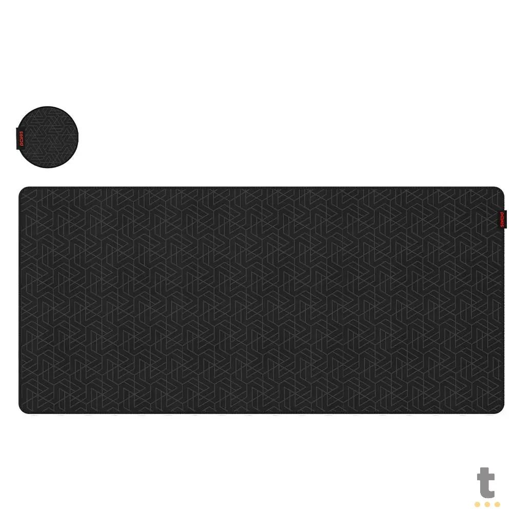 Mousepad Gamer PCYes Maze Extended Black Vulcan 900X420mm - PMM90X42BV Truedata