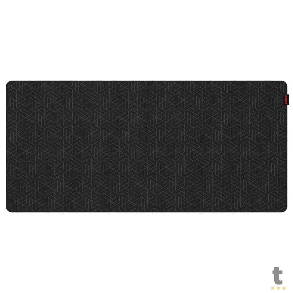Mousepad Gamer PCYes Maze Extended Black Vulcan 900X420mm - PMM90X42BV Truedata