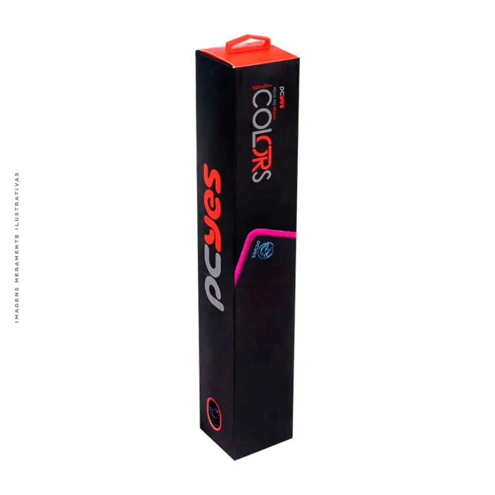 Mousepad Gamer PCYes Pink Medium Estilo Speed Rosa 500X400MM - PMC50X40P Truedata
