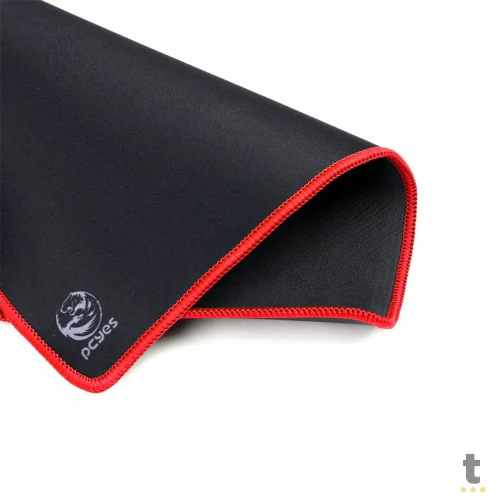 Mousepad Gamer PCYes Red Standard Estilo Speed 360X300MM - PMC36X30R Truedata